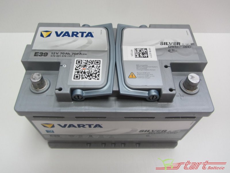 Batterie Start and Stop 70Ah 760A (EN)